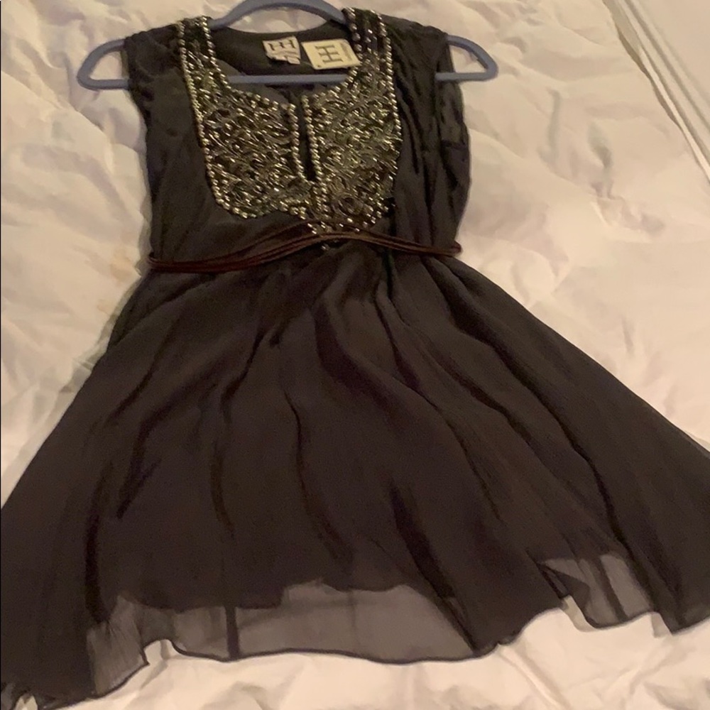 Grey short dress